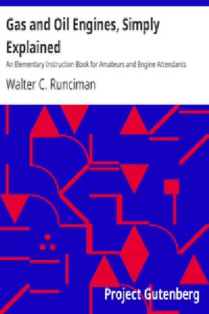 [Gutenberg 27286] • Gas and Oil Engines, Simply Explained / An Elementary Instruction Book for Amateurs and Engine Attendants